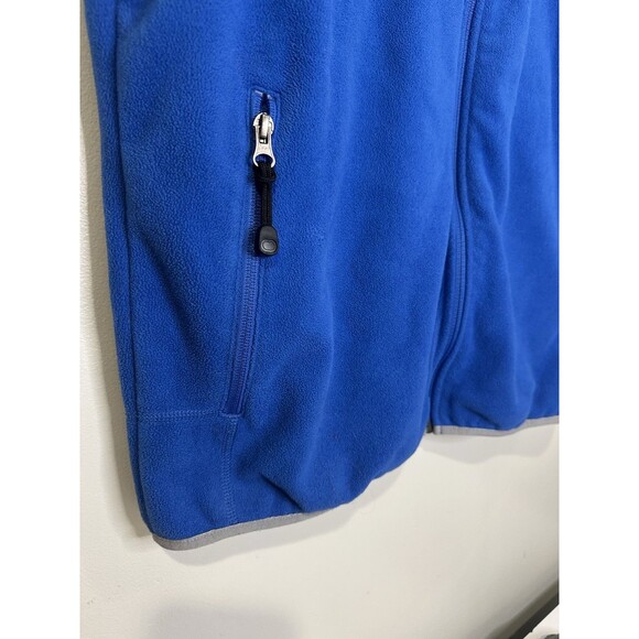 LL Bean Men's Medium Fleece Vest Full Zip Sleeveless Outdoor Layering Jacket - Picture 4 of 11